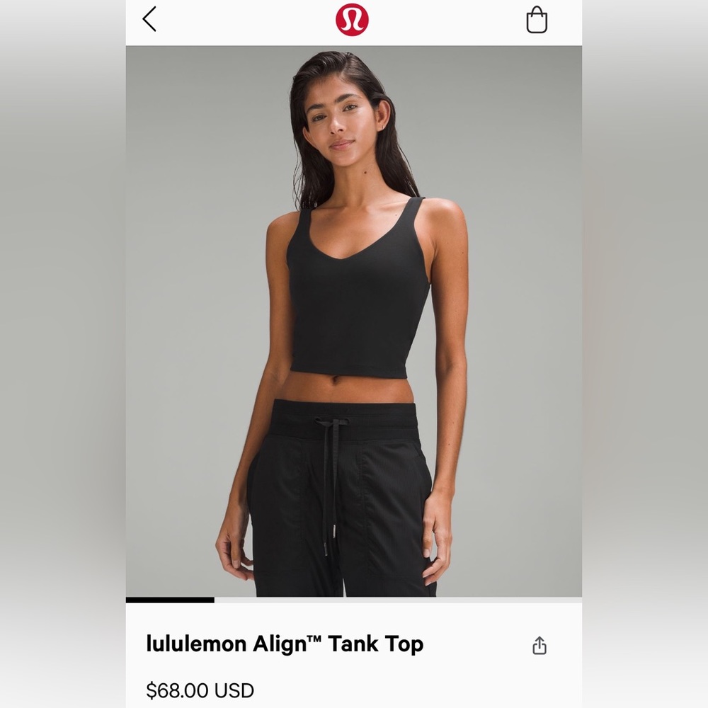 Lululemon align tank